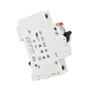 10 Amp DIN Rail Circuit Breaker, C Curve (S201-C10)